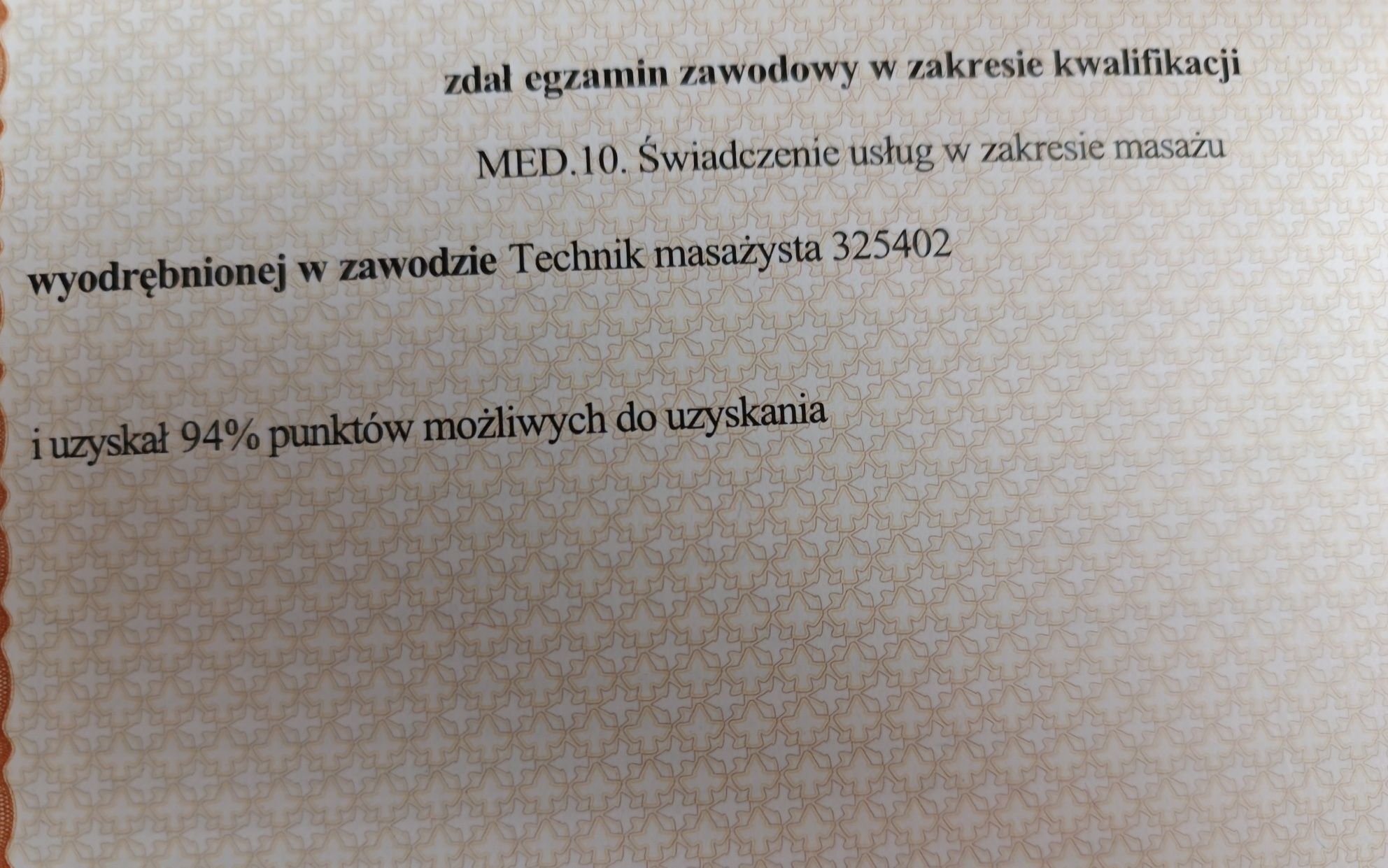 Zapraszam na masaż