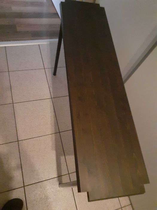 Toaletka drewniana stolik drewniane loft biurko