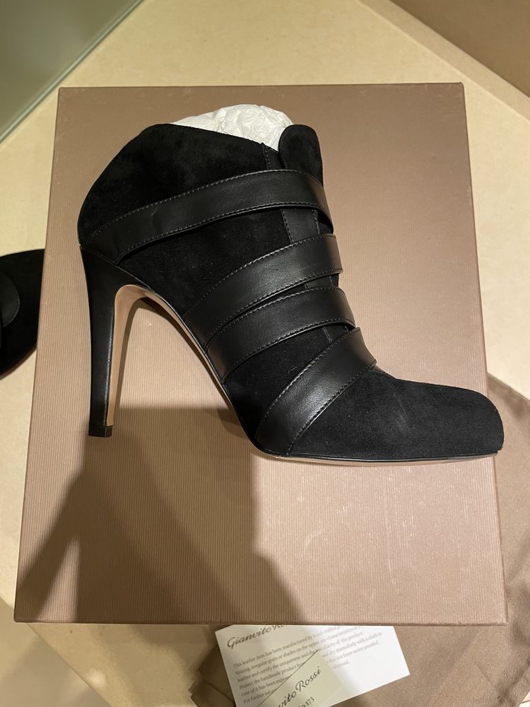 Botins pretos Gianvito Rossi