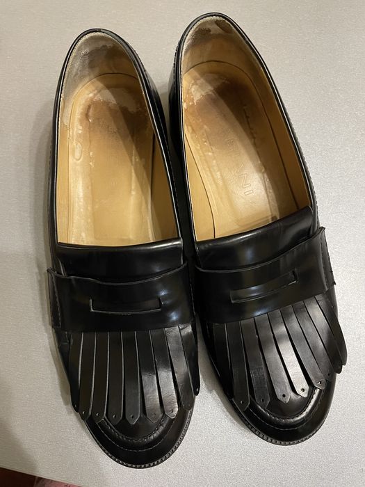 Кожаные лоферы Fabiani