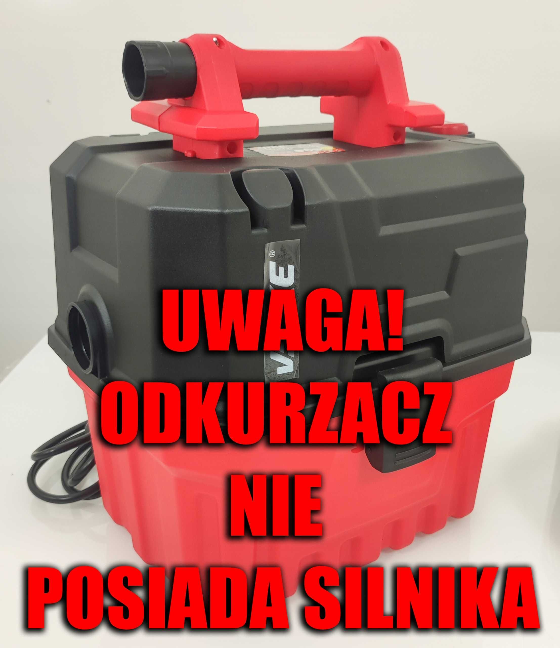 ODKURZACZ Przemysłowy Warsztatowy NA Sucho Mokro HEPA 15L