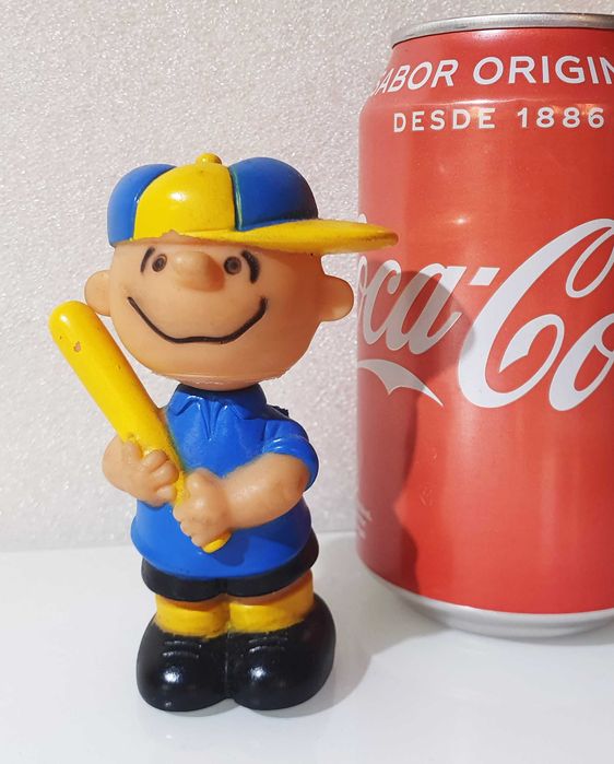 Antigo Boneco Borracha ~ "CHARLIE BROWN ~ (SNOOPY)" ~ Anos 90 ~ RARO