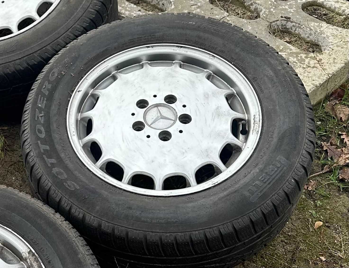 ALUFELGI mercedes W140 S klasa 5x112 et51  7,5J z oponami PIRELLI 23