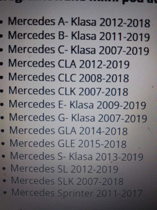 Czujniki TPMS Mercedes MRXGG4T