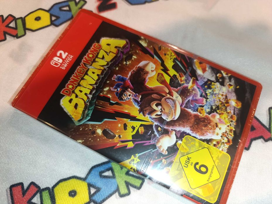 Donkey Kong Bananza Nintendo Switch 2 NS2 nowa folia fabryczna/zamiana