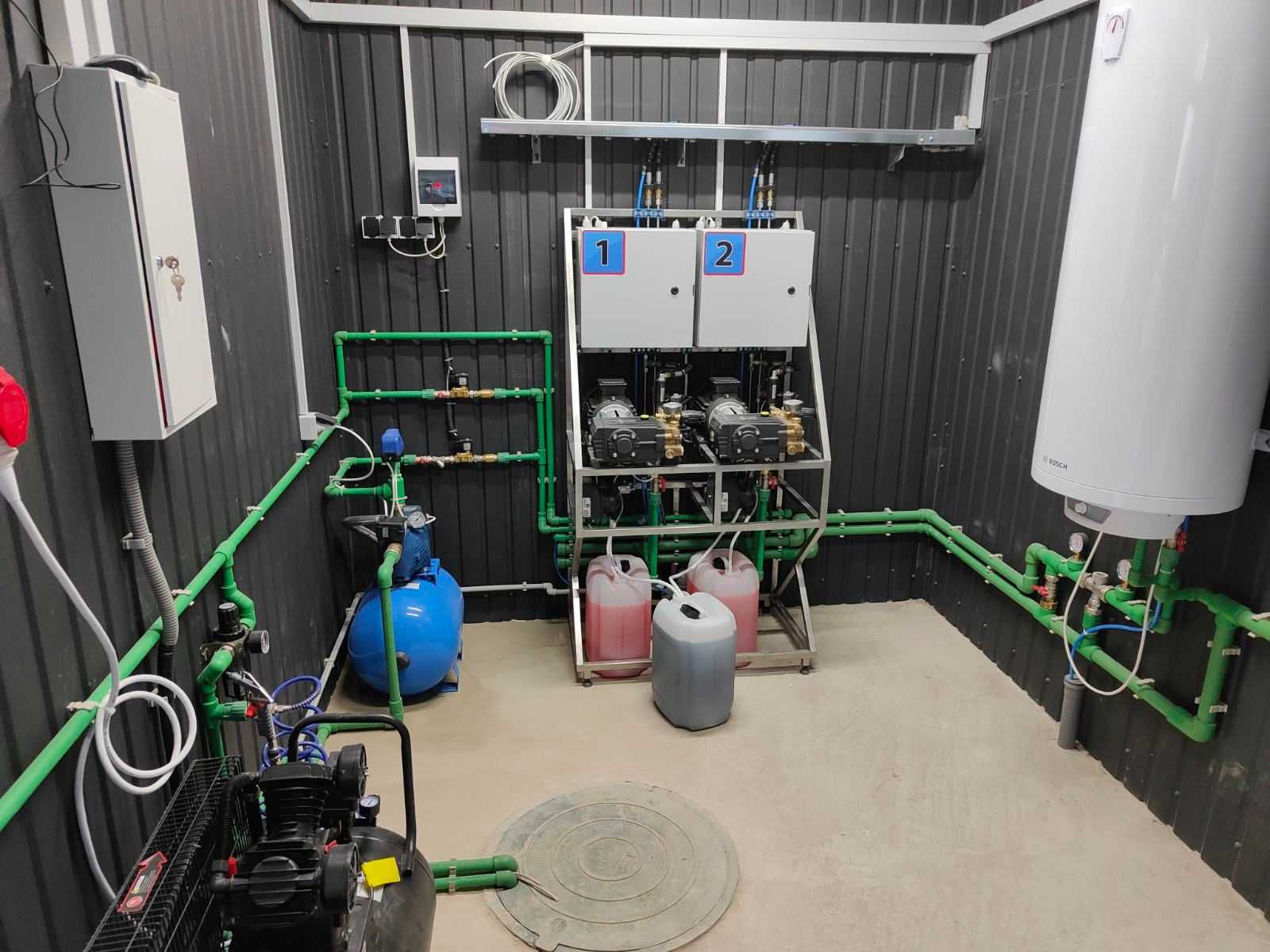 Оборудование для мойки самообслуживания на 2 - 3 поста PROFIWASH MODUL