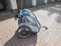 Przyczepka rowerowa/jogger, amortyzowana