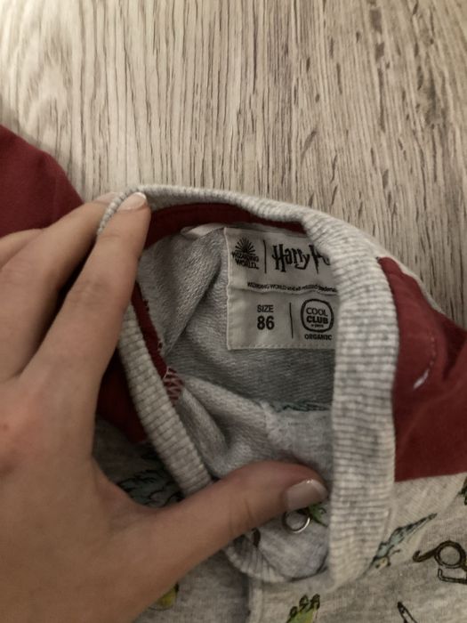 Pajacyk Harry Potter piżama pajac bez stóp rozmiar 86