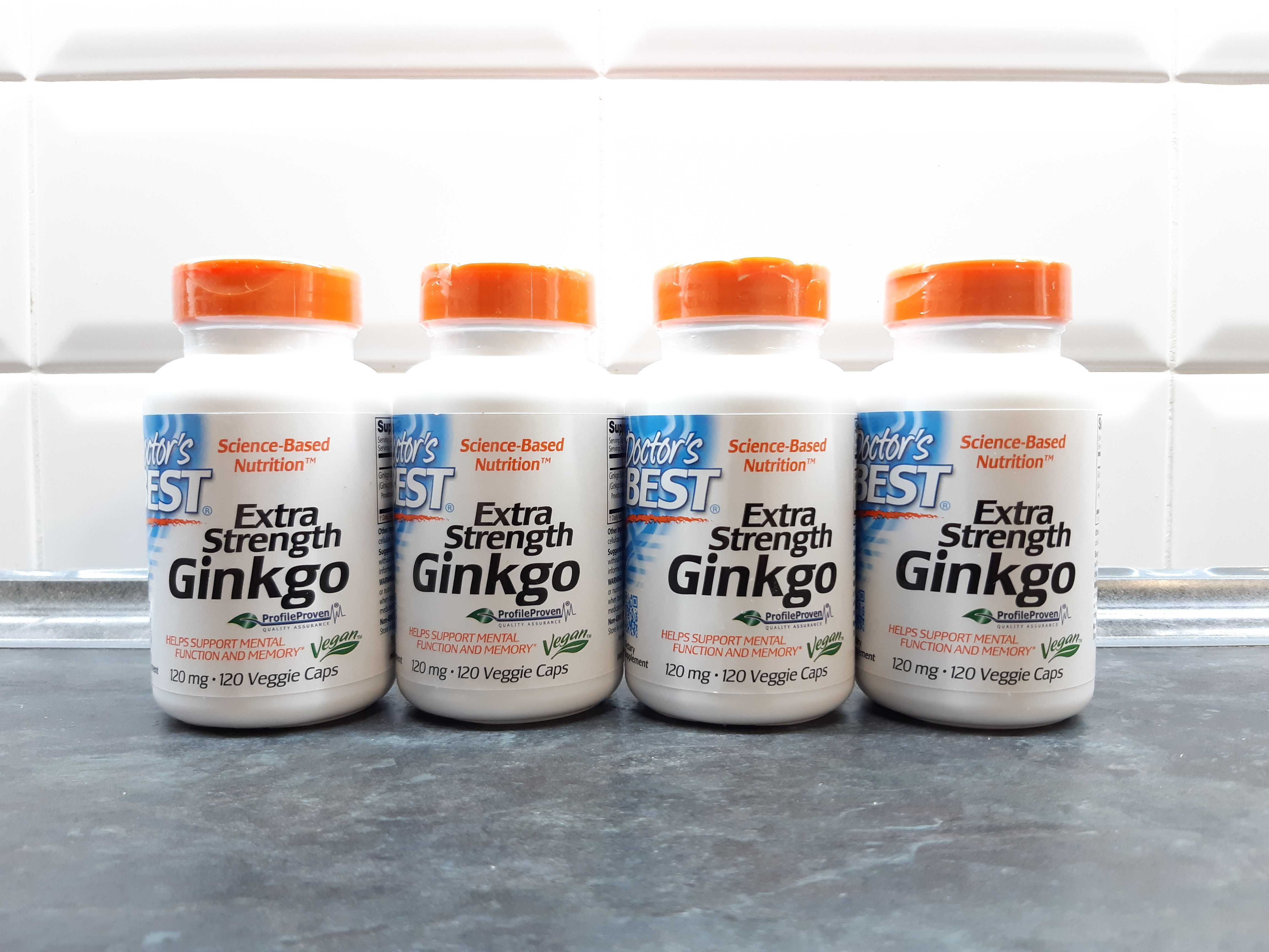 Doctors Best, Ginkgo Biloba (120-360 капс.), гинкго билоба, гинко