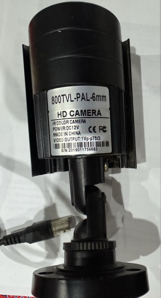Modulador VHF/UHF Televes + Camara HD
