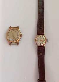Relógios suiços antigos Cortébert e Precimax femininos para coleção