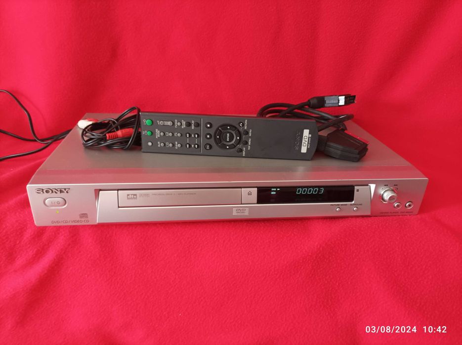 Leitor de DVD/CD - Sony DVP-NS305 - Vintage