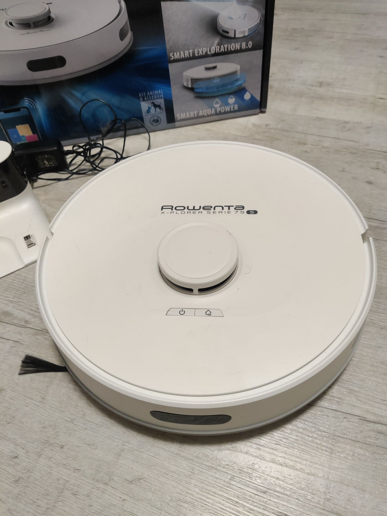 Робот пилесос rowenta ploter s75s миючий