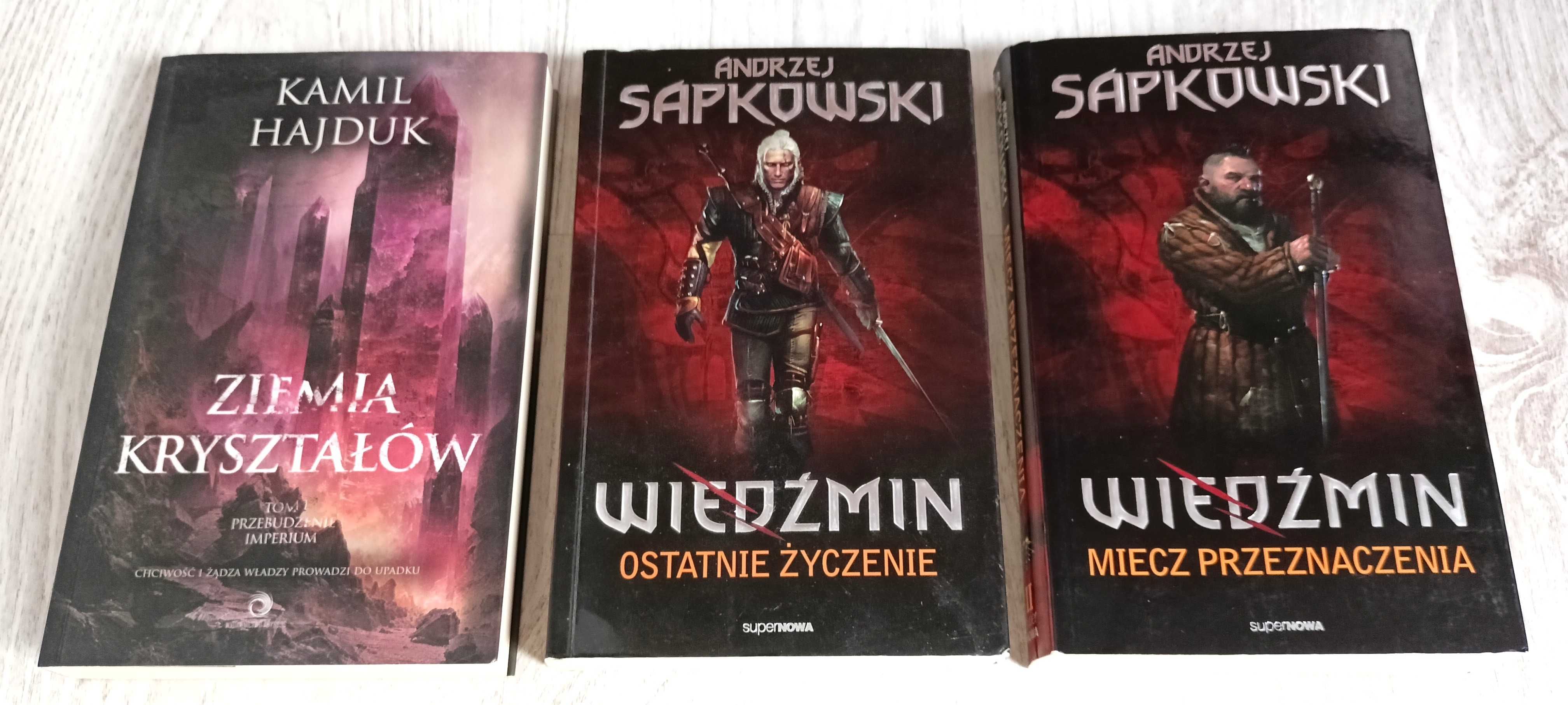 Sapkowski Wiedźmin Ostatnie życzenie Miecz przeznaczenia Hajduk Ziemia