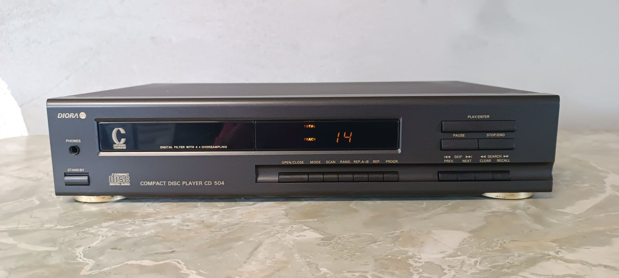 Compact Disc Player CD 504, Diora, Unitra
