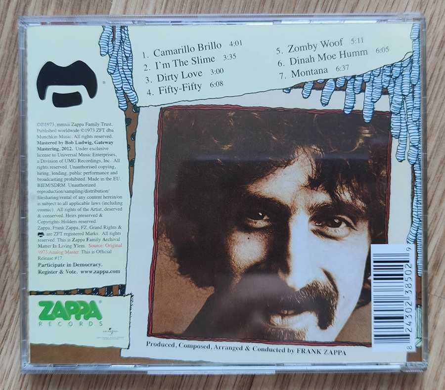 FRANK ZAPPA – Over-Nite Sensation (1973/2012)