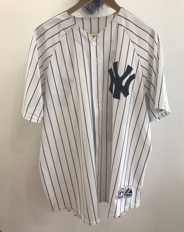 Клубная футболка New York Yankees оригинал винтаж редкая lv off  янки