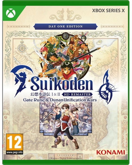 Suikoden I&II HD Remaster Gate Rune & Dunan Unification Wars XSX/XONE