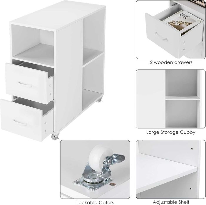 Nowa szafka na kółkach / szafa mobilna / kontener na dokumenty !W137!