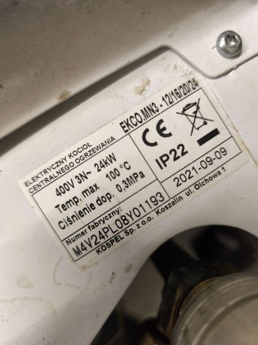 Kocioł elektryczny Kospel