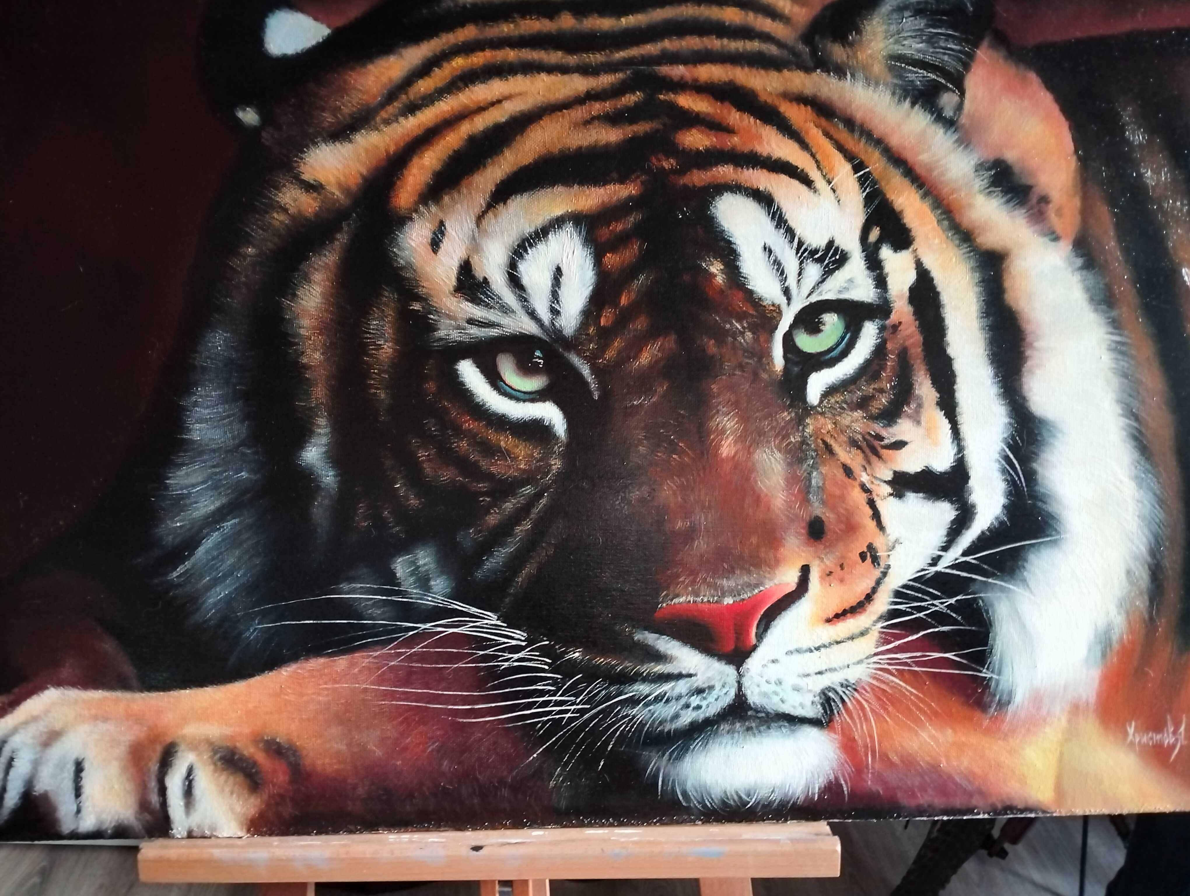 Картина "Тигр" холст