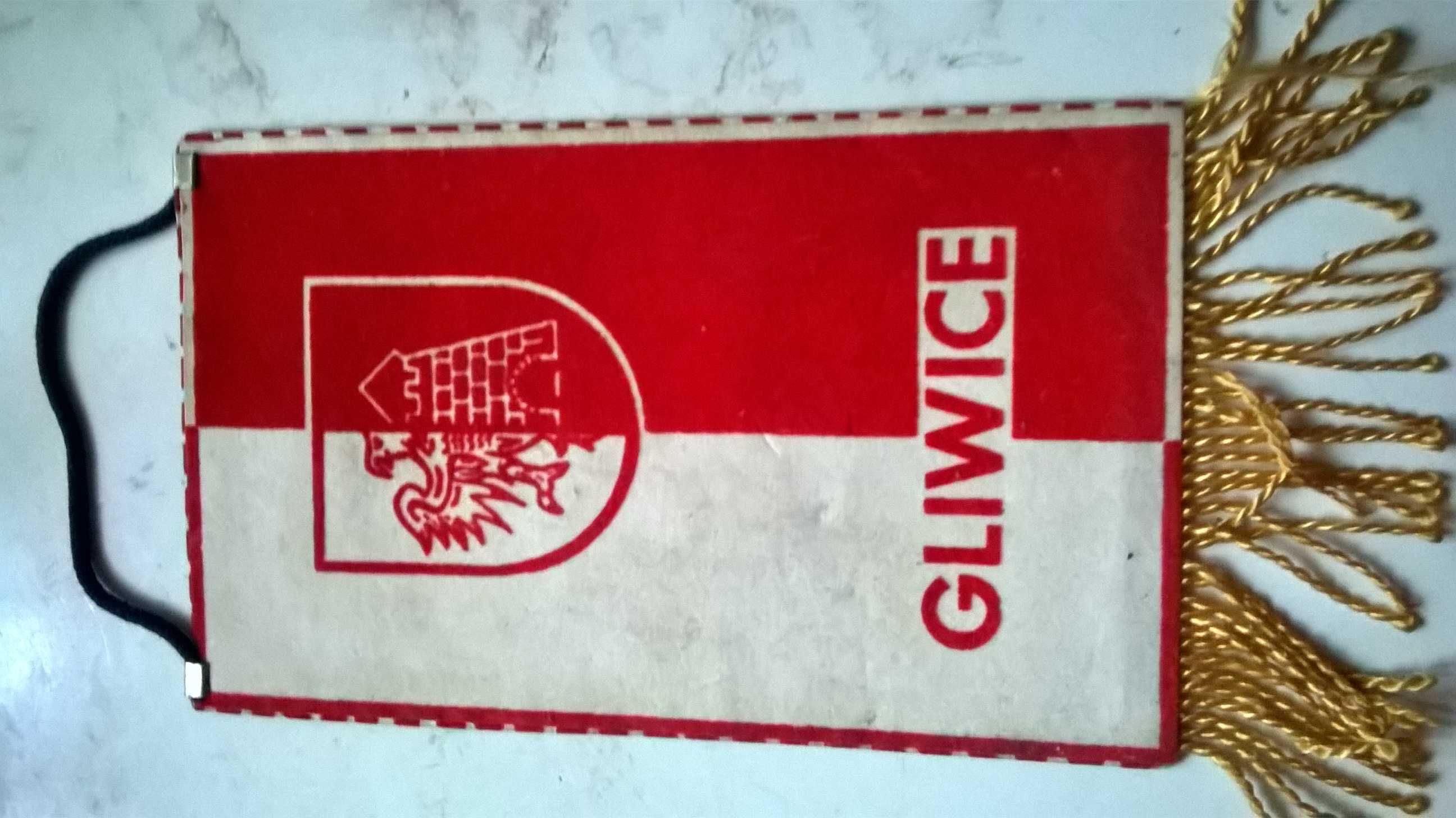 GLIWICE >OBRUM< - proporczyk zakładowy (firmowy)