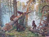 Obraz Schischkina (Iwan Szyszkin),, Poranek w sosnowym lesie"