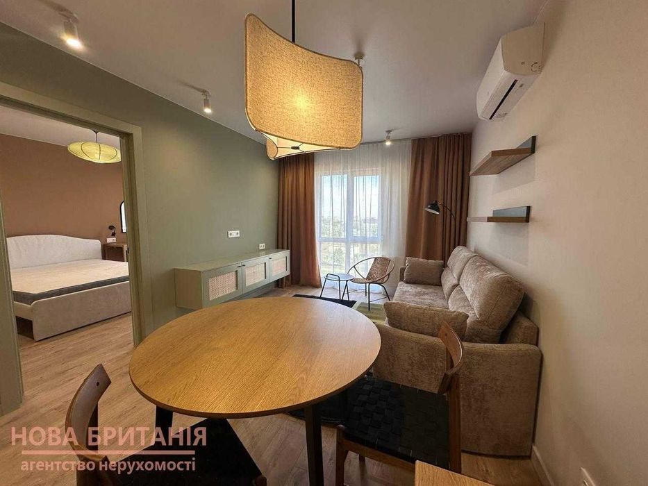 Оренда ВИДОВОЇ 1к квартири 41м2, ЖК Нова Англія, будинок Ньюкасл