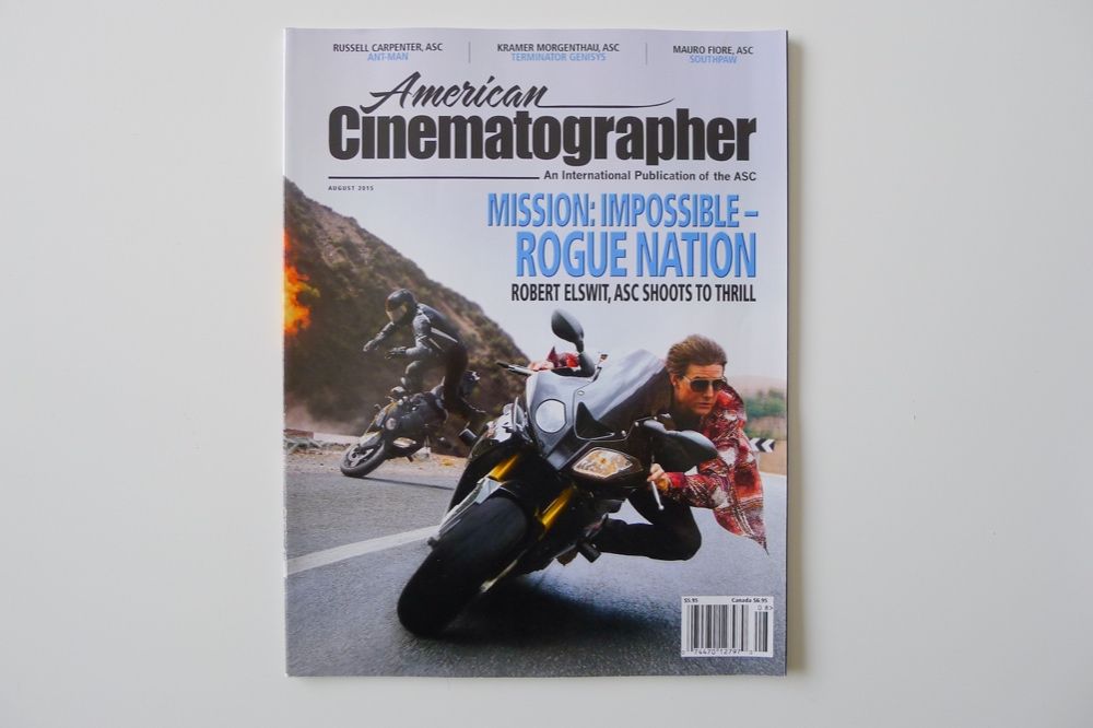 Revistas American Cinematographer - 2015