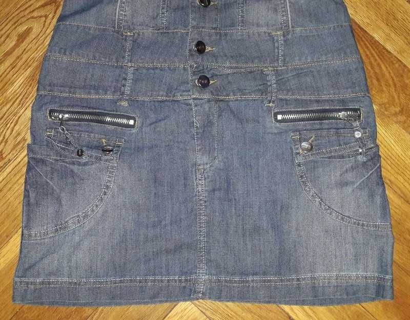 Jeansowa sukienka jeans szmijzerka C-IN-C rozmiar S