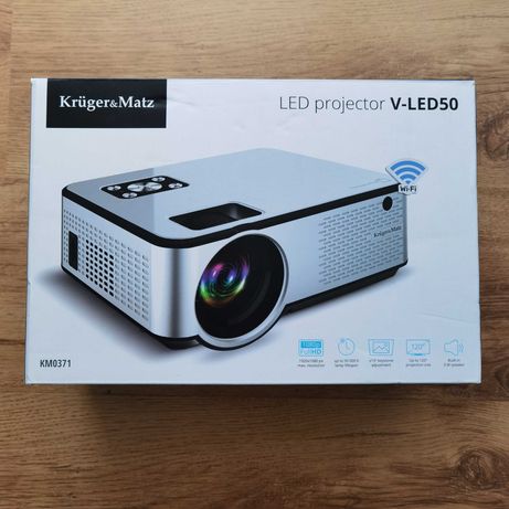 projektor Kruger & Matz V-LED50 HD WIFI gwarancja