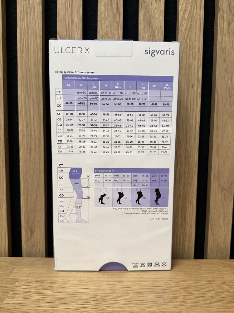 Sigvaris ULCER X – komplet podkolanówek