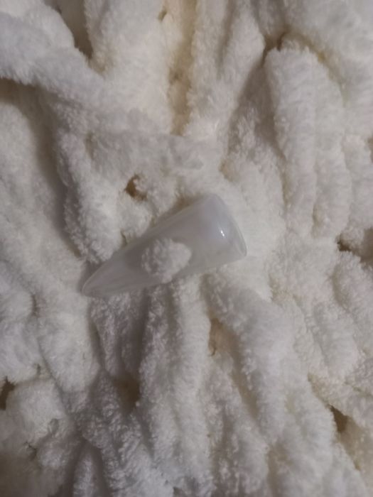 В'язаний кардиган з плюшевих ниток