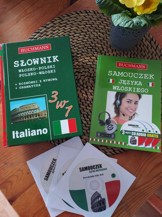 Slownik i samouczek +cd jezyka włoskiego