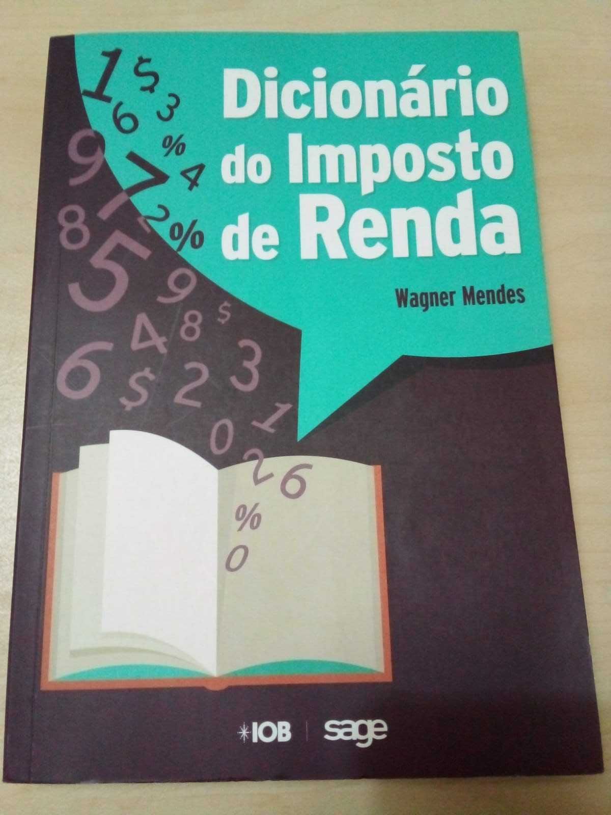 Livro Dicionário do Imposto de Renda - Wagner Mendes