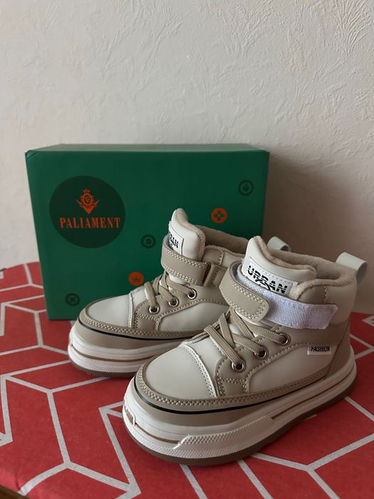 Кросівки нові хайтопи дитячі з утепленням