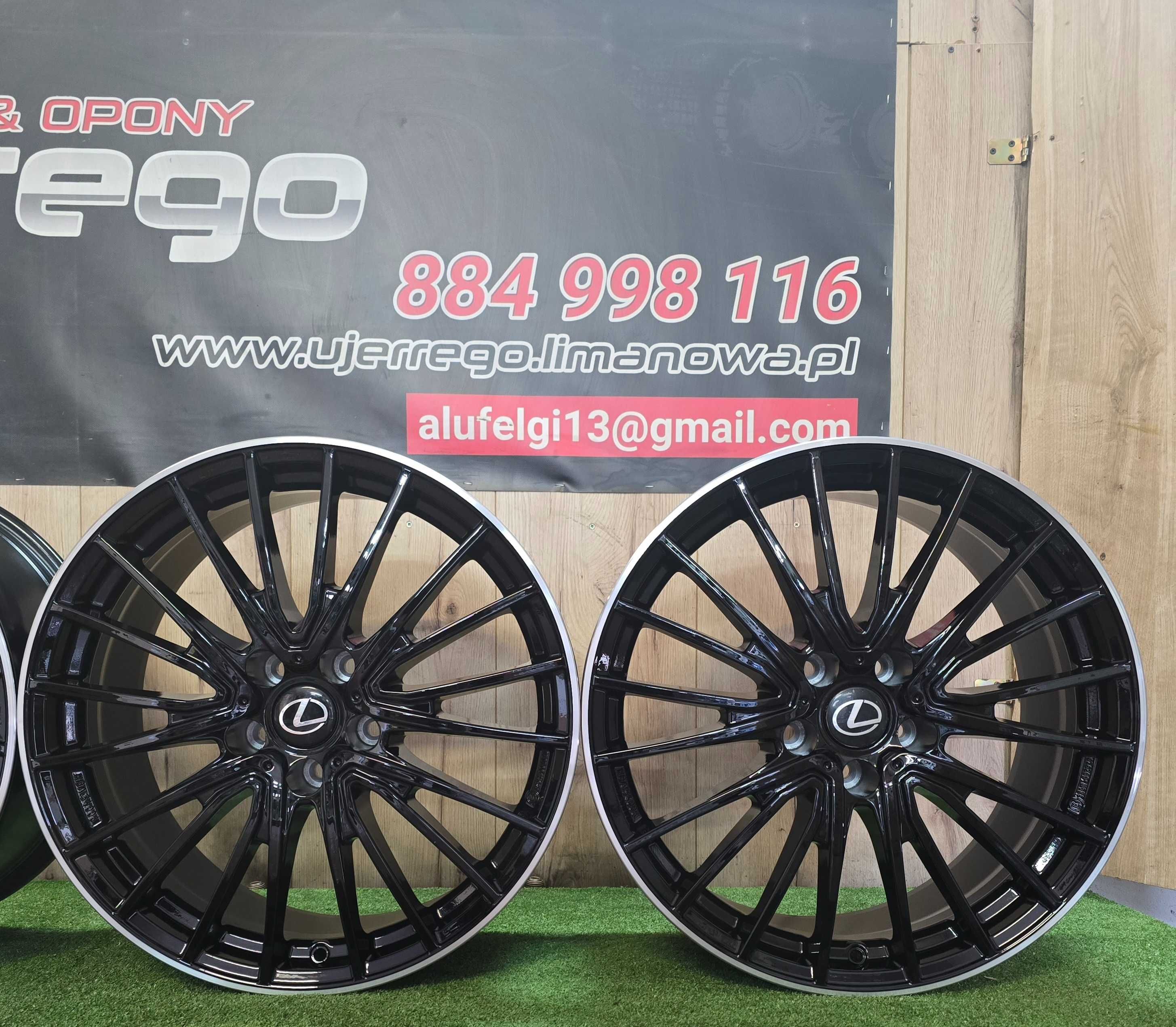 NOWE ALUFELGI LEXUS 19x5x114,3 -  Es,Gs,Is,Nx,Rc,Rx,Ux