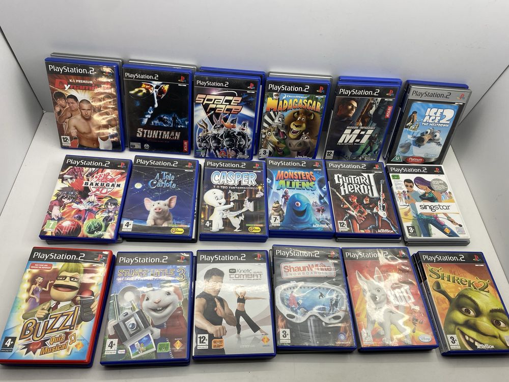 Lote jogos ps1 ps2 entre outros