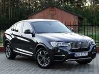 BMW X4 xLine 2.0 Diesel 190KM BiXenon Elektryczne Skóry KAMERA COF EL KLAPA