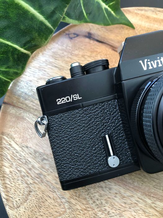 Плівкова фотокамера Vivitar 220/SL with Обєктив Vivitar 50mm f/1.8