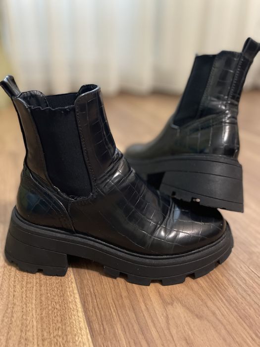 Ботинки женские эко кожа