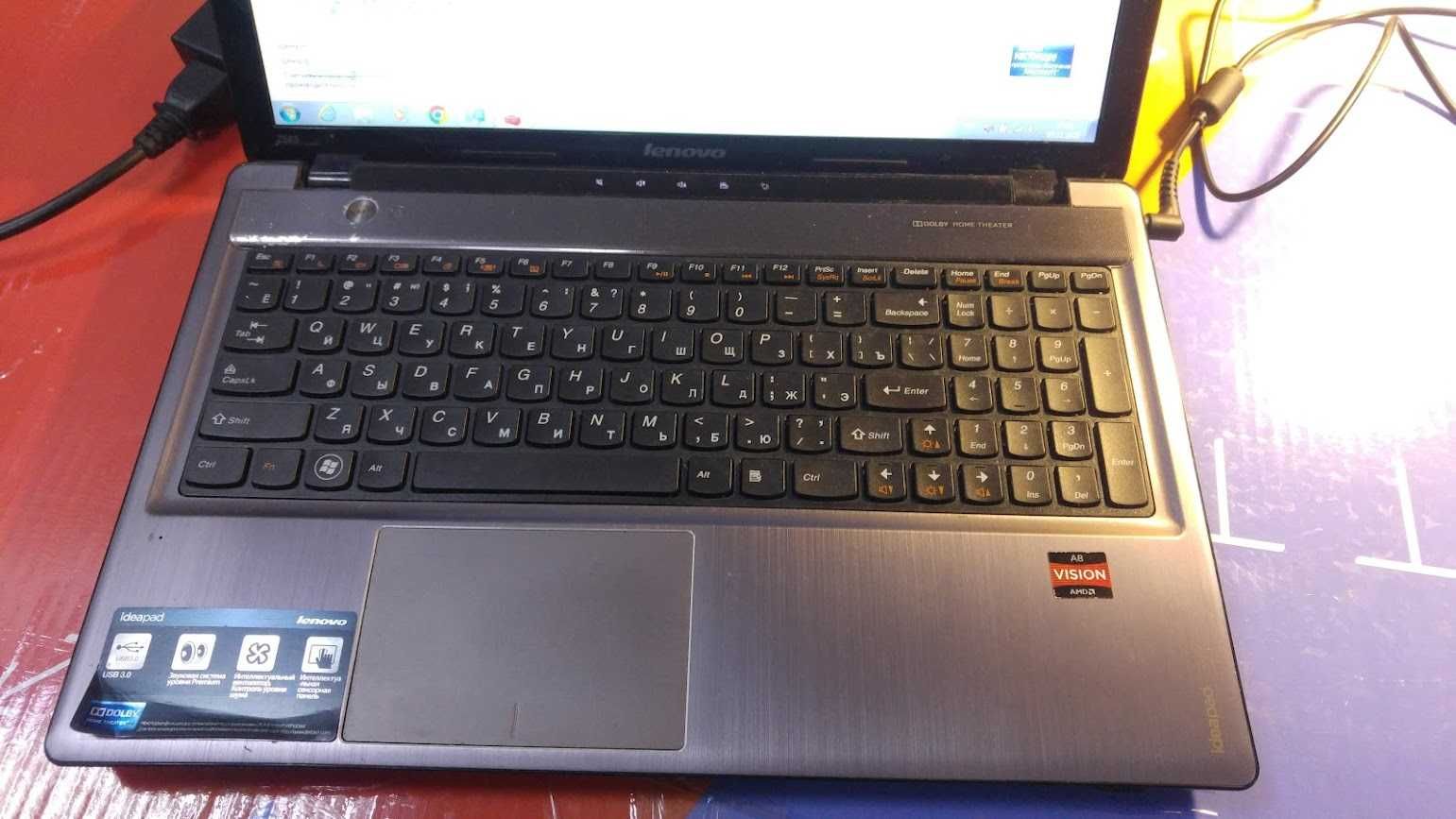 Ноутбук lenovo ideapad z585 model 20152