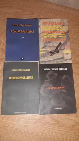 Livros Miguel Esteves Cardoso