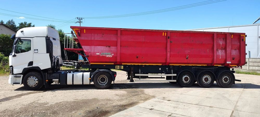 Janmil  Naczepa Janmil mulda stalowa hardox 50m³ do złomu (Feber Kempf Stas)