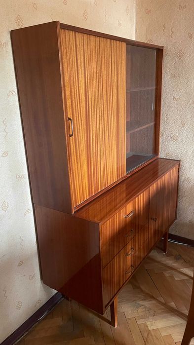 Witryna kredens PRL vintage