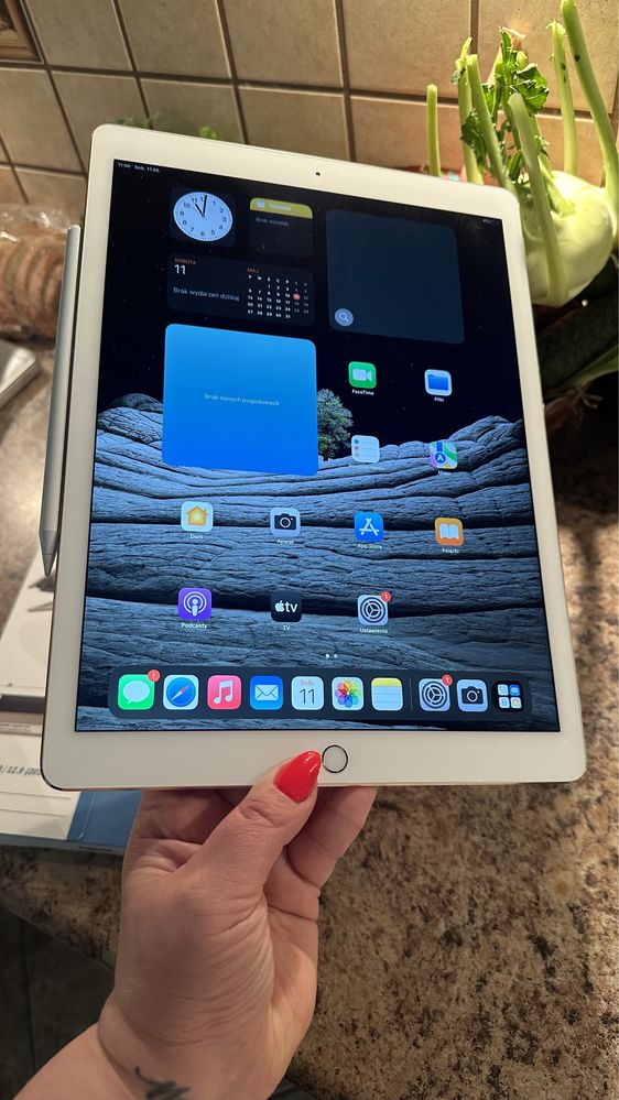 Tablet iPad Apple PRO 12.9” - PROCREATE - TOUCH ID - gold