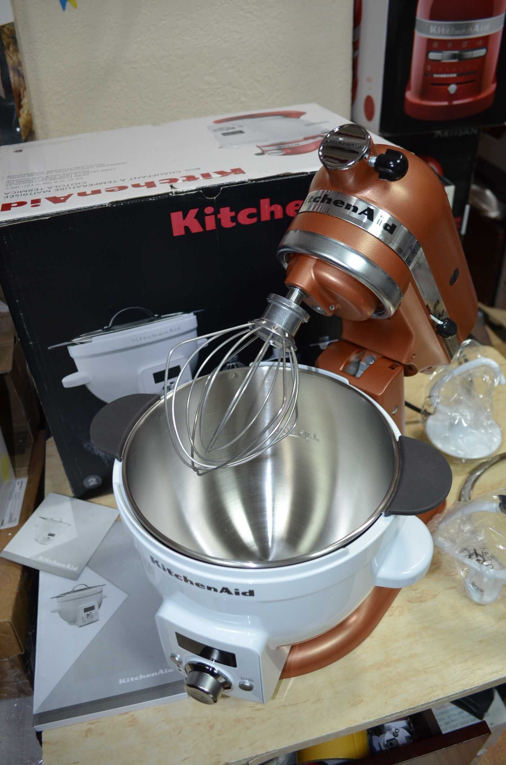 Чаша с функцией точного нагрева KitchenAid 5KSM1CBT для миксера