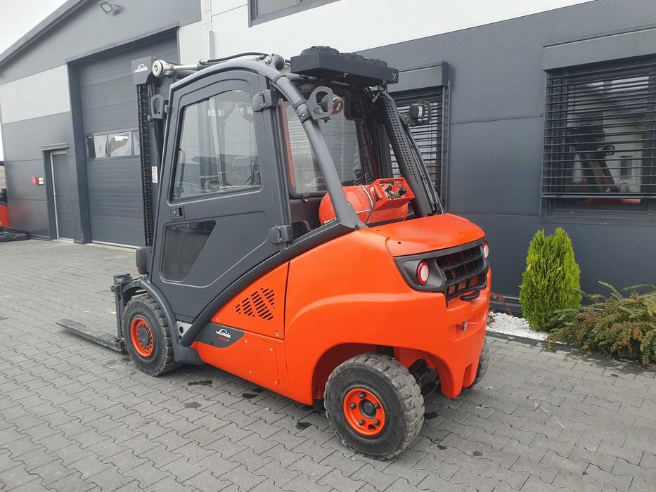 Wózek Linde H35T 2016r Duplex 4 sekcje Kabina H25 H35 H40
