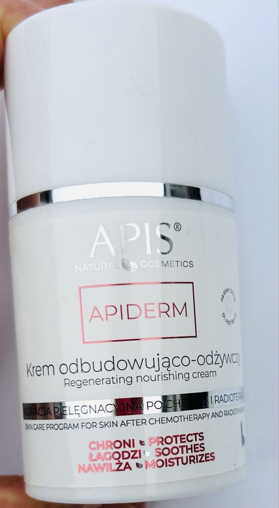 Apiderm Krem odbudowująco-odżywczy na dzień SPF 10 / 50 ml