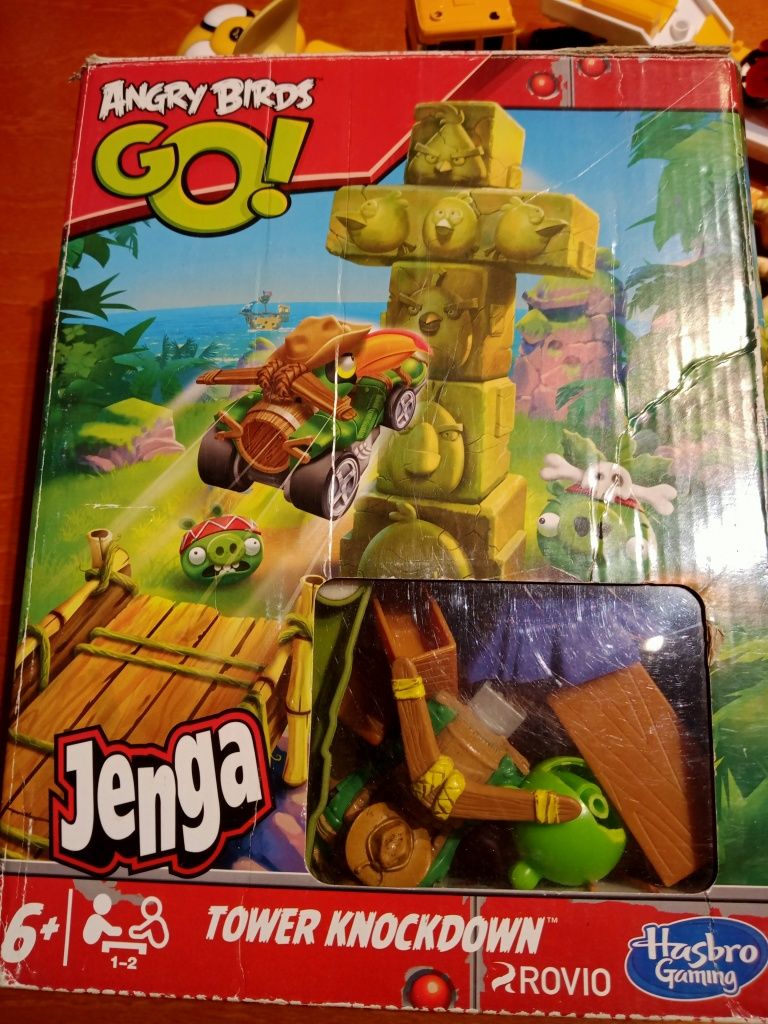 Angry Birds Go Jenga + Zabawki